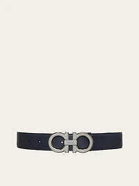 Reversible and adjustable Gancini belt