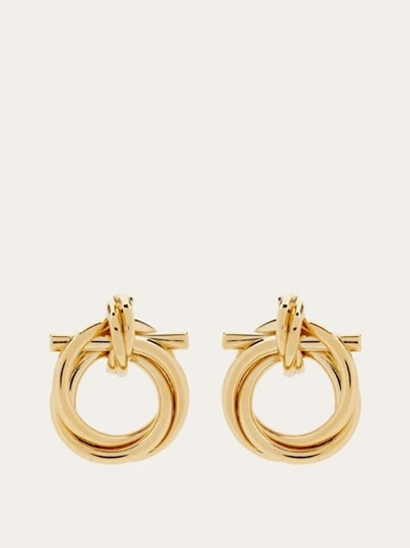 Twisted Gancini earrings