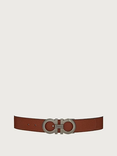 Reversible and adjustable Gancini belt
