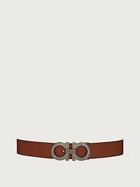Reversible and adjustable Gancini belt