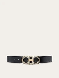 Reversible and adjustable Gancini belt