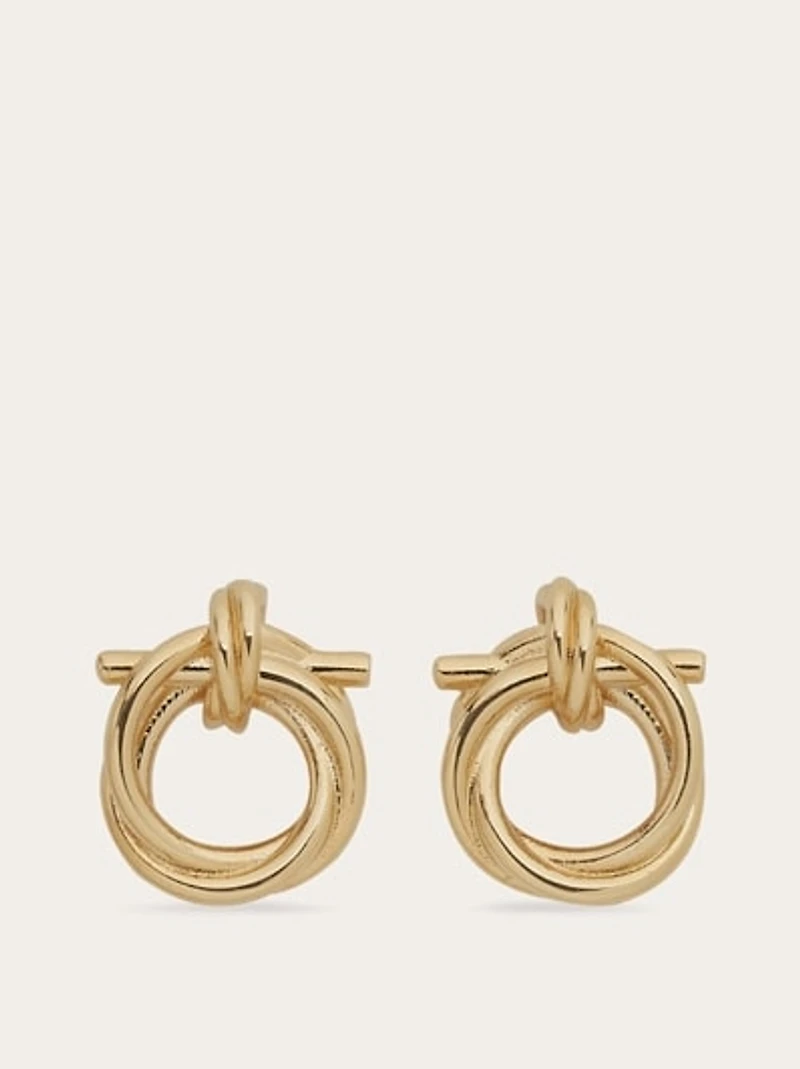 Twisted Gancini earrings