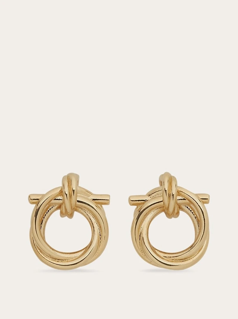 Twisted Gancini earrings