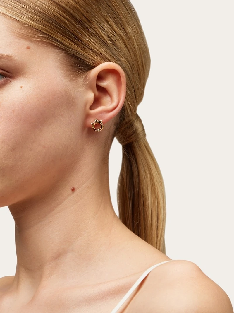 Twisted Gancini earrings