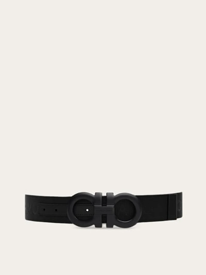 Fixed jacquard fabric Gancini belt