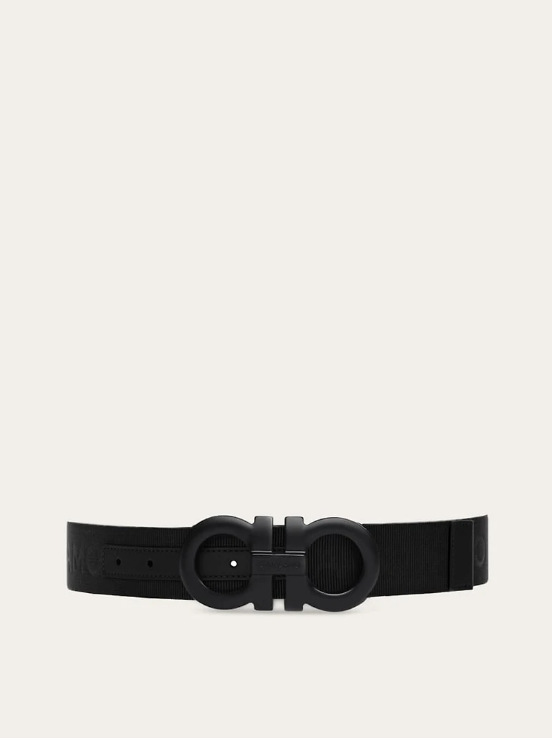 Fixed jacquard fabric Gancini belt