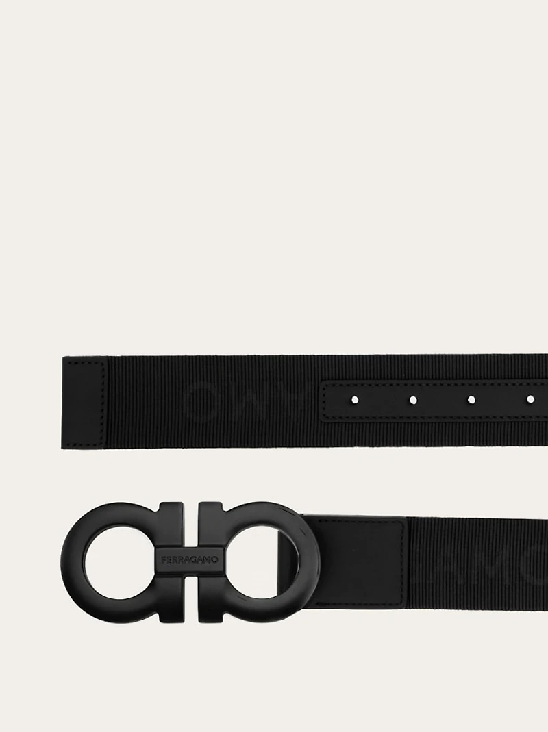 Fixed jacquard fabric Gancini belt