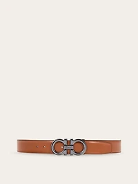 Reversible and adjustable Gancini belt