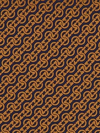 Woven print silk tie