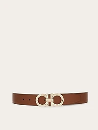 Reversible and adjustable Gancini belt