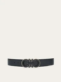 Reversible and adjustable Gancini belt