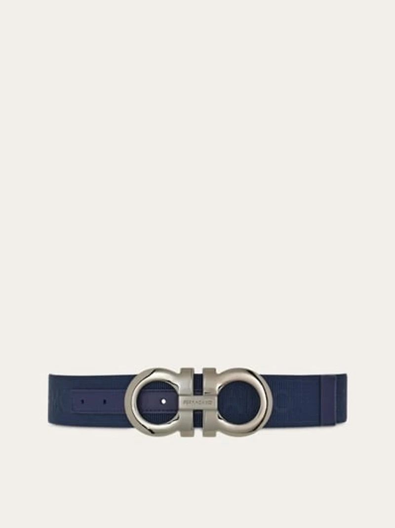 Fixed jacquard fabric Gancini belt