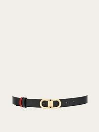 Reversible and adjustable Gancini belt