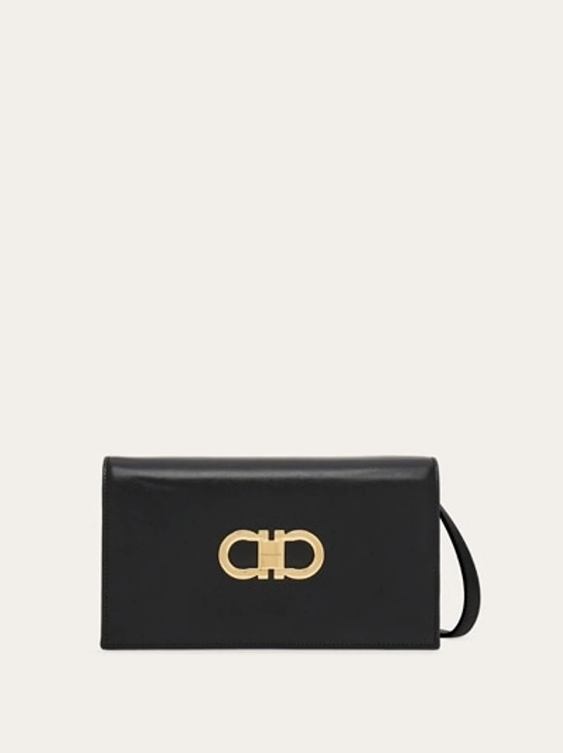 Double Gancini mini shoulder bag