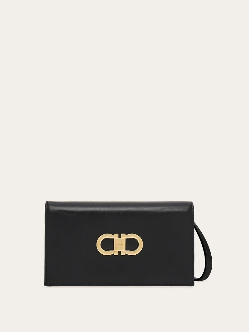Double Gancini mini shoulder bag