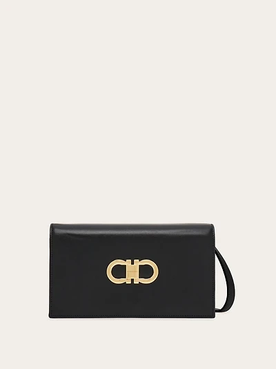 Double Gancini mini shoulder bag