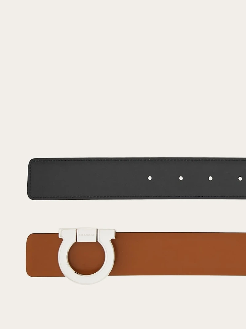 Fixed reversible belt