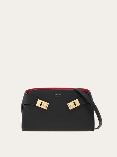 Hug mini bicolor crossbody bag