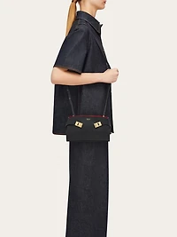 Hug mini bicolor crossbody bag