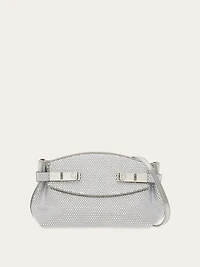 Hug soft crossbody bag with crystals (XS