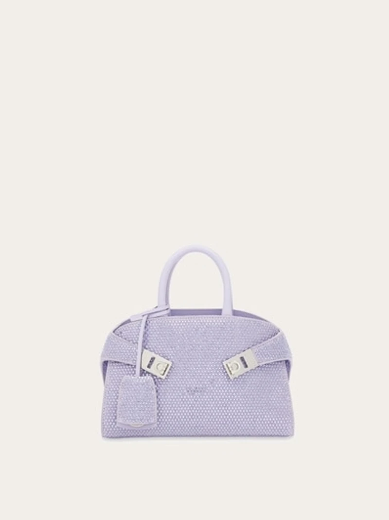 Hug handbag with crystals (XS