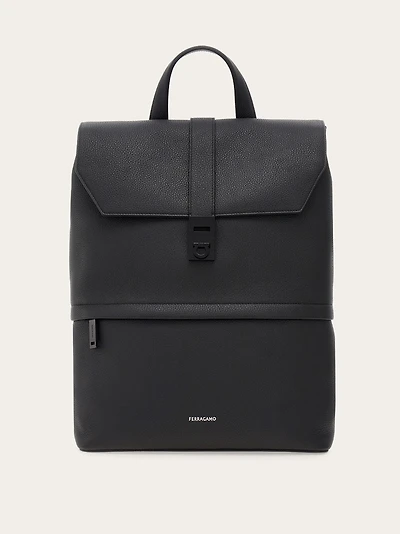 Backpack with Gancini buckle