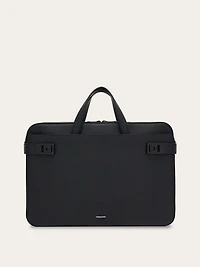 Briefcase with Gancini buckles (M