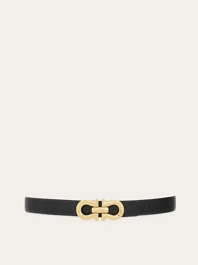 Reversible Gancini belt