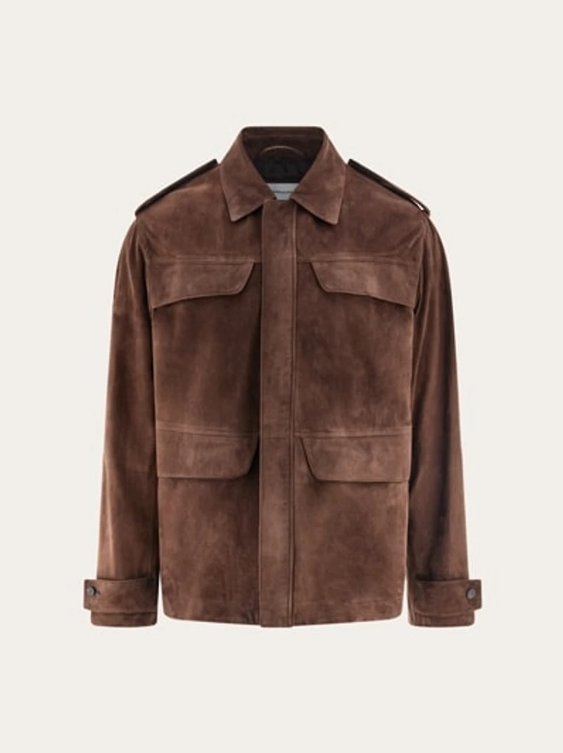 Suede Saharan jacket