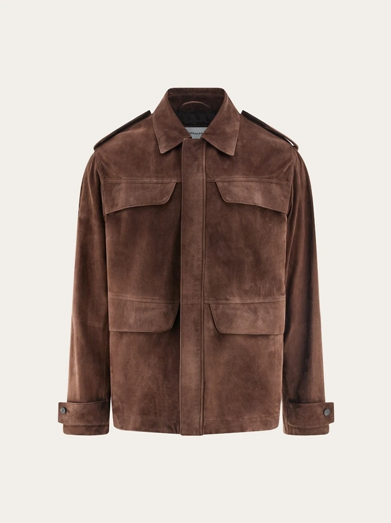 Suede Saharan jacket