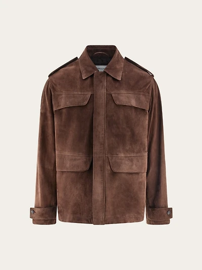 Suede Saharan jacket