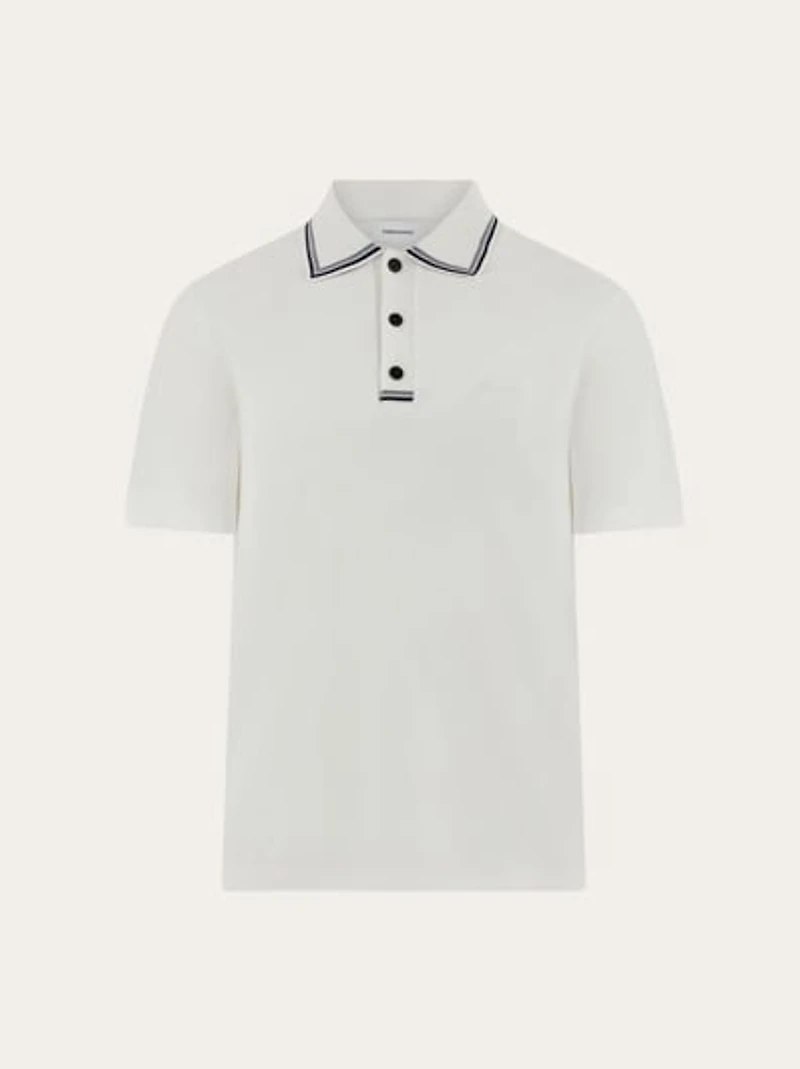 Short sleeved polo shirt