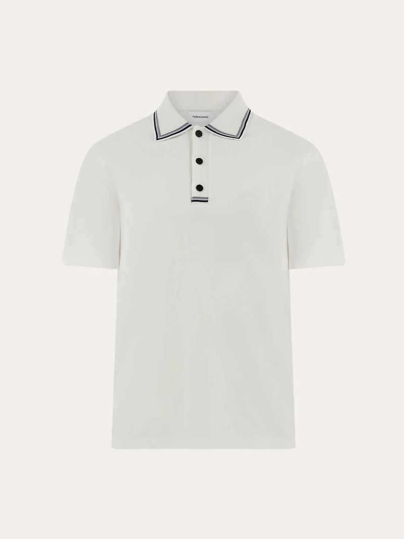 Short sleeved polo shirt