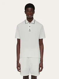 Short sleeved polo shirt