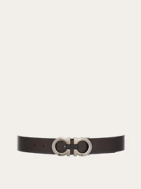Reversible and adjustable Gancini belt