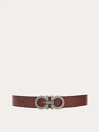 Reversible and adjustable Gancini belt