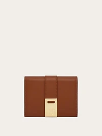 Hug compact two-tone wallet