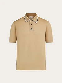 Short sleeved polo shirt