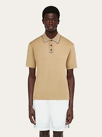 Short sleeved polo shirt