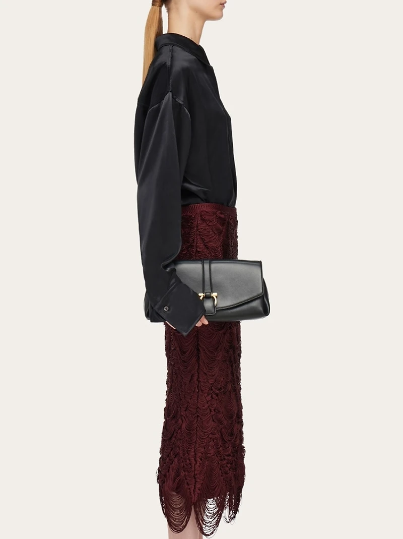 Front flap crossbody bag