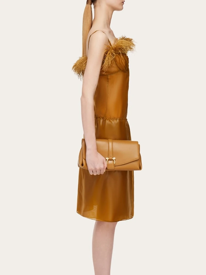 Front flap crossbody bag