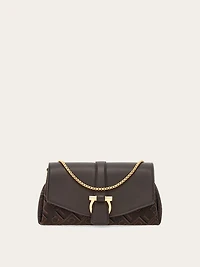 Ferragamo Monogram front flap crossbody bag (XS)