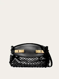 Hug soft crossbody bag with sequins (XS