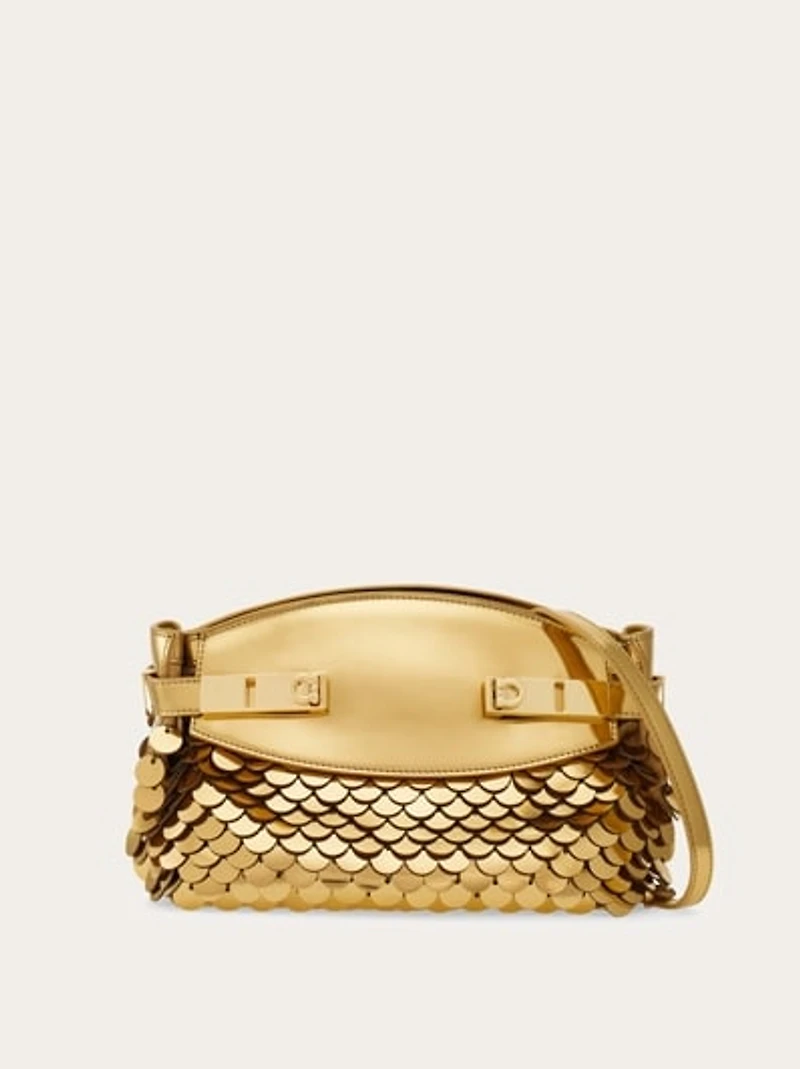 Hug soft crossbody bag with sequins (XS