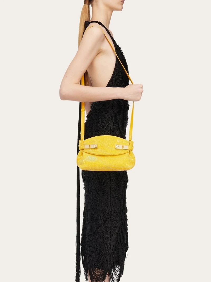 Hug soft crossbody bag with sequins (XS)