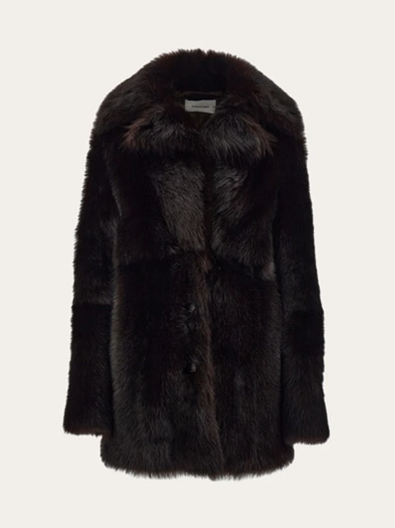 Shearling coat