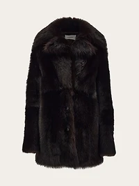 Shearling coat