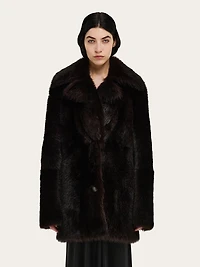 Shearling coat