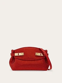Hug soft crossbody bag with crystals (XS