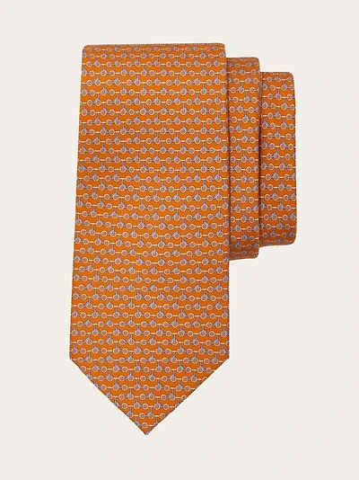 Kick scooter print silk tie